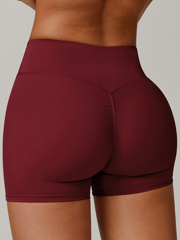 Sexy V-förmige Leggings mit ausgestelltem Bein und Taillenbund