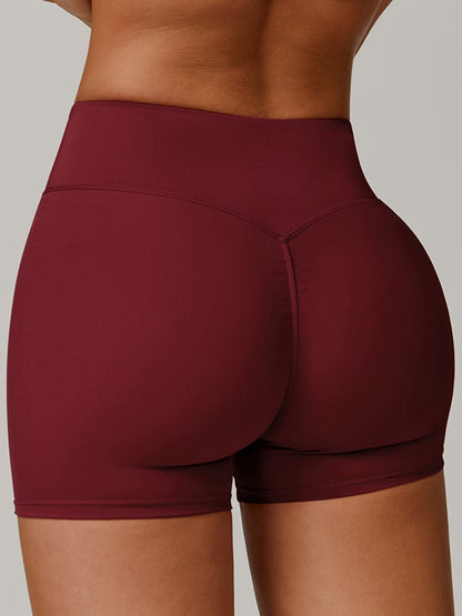 Sexy V-förmige Leggings mit ausgestelltem Bein und Taillenbund