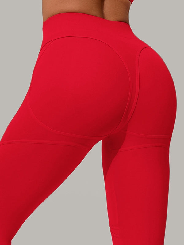 Sexy Push-Up-Leggings mit hohem Bund