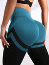 Contrast Color Scrunch Bum Leggings