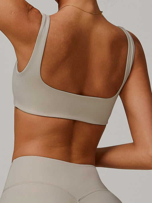 Sexy U Collar Backless Sports Bras