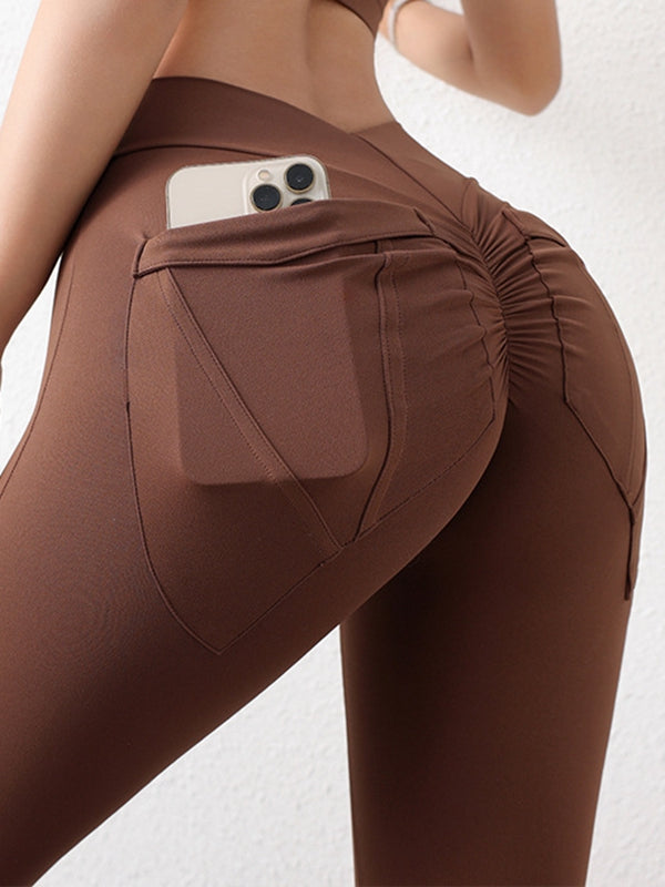 Pocket-Scrunch-Bum-Leggings mit Po-Push-up