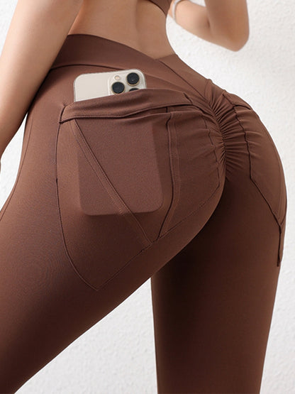 Pocket-Scrunch-Bum-Leggings mit Po-Push-up