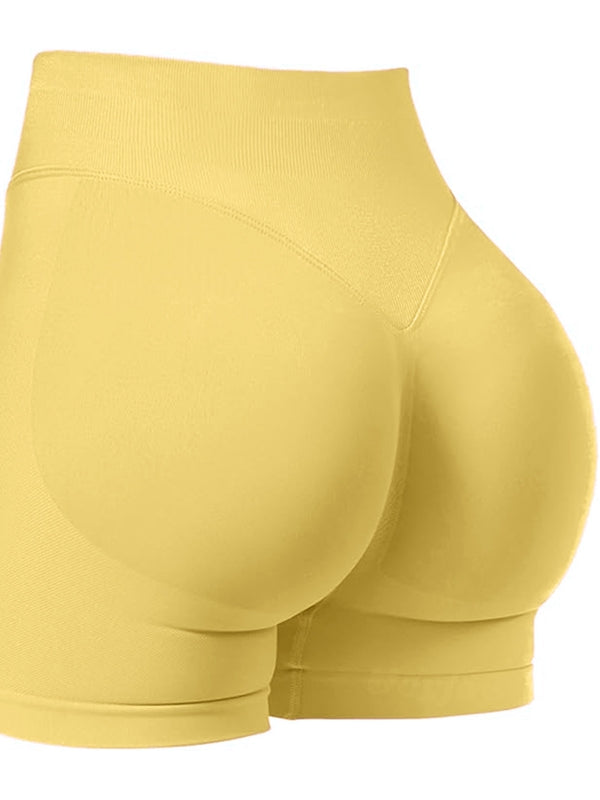 Scrunch Bum Spandex Gym Booty Shorts