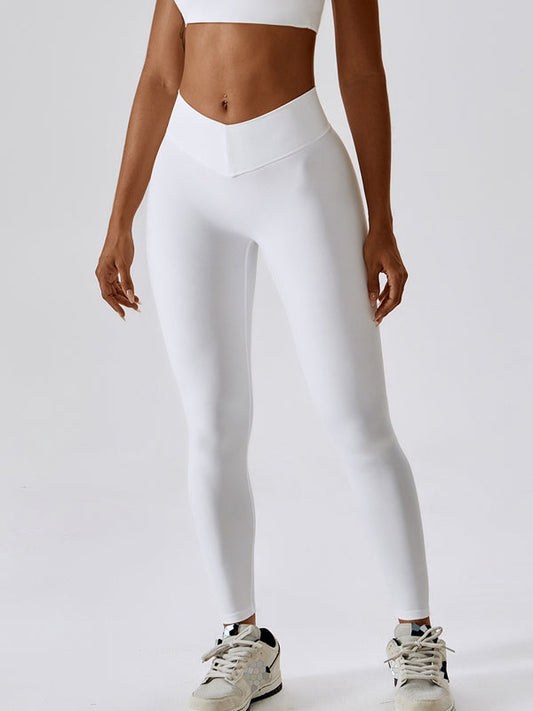 ZASUWA Female V-shape Waist Scrunch Bum Leggings