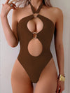 ZASUWA Female Sexy Hollow Out Backless One Piece