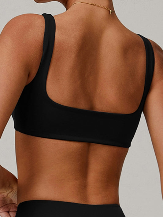 Sexy U Collar Backless Sports Bras