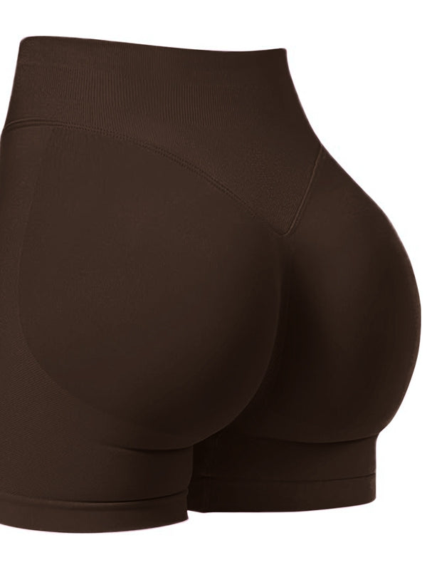 Scrunch Bum Spandex Gym Booty Shorts
