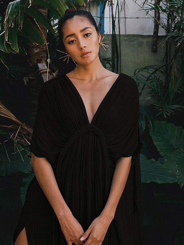 Sexy Backless Without Bikini Set Cover-up Dress