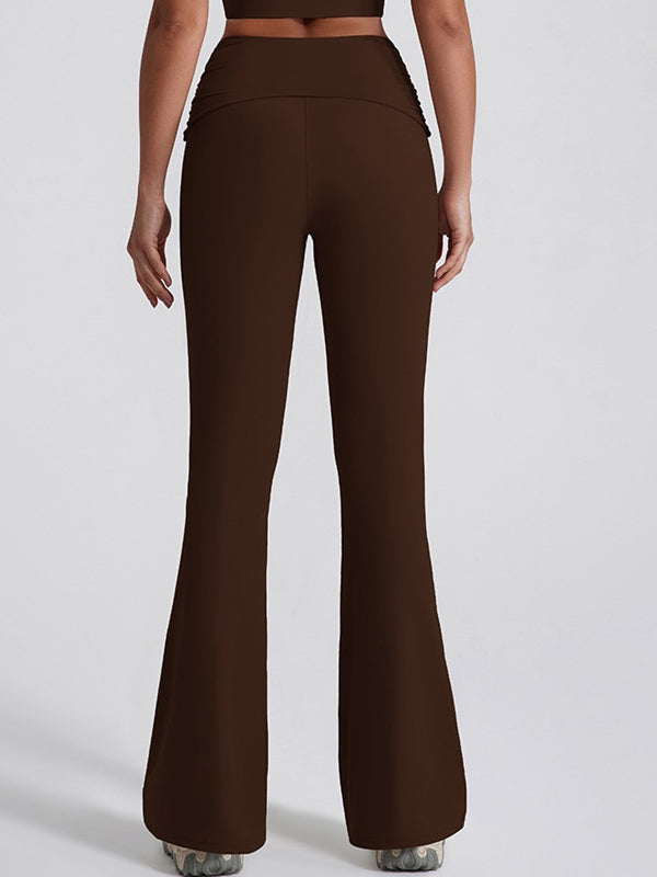 Twist Flare Hip-lift Leggings