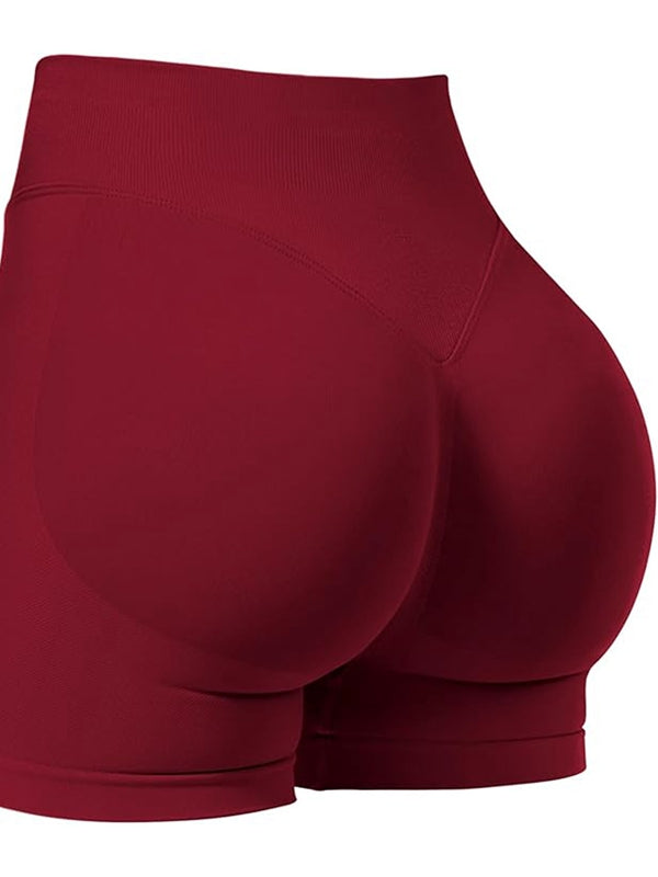 Scrunch Bum Spandex Gym Booty Shorts