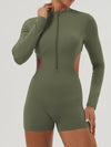 ZASUWA Female Zipper Cutout Romper