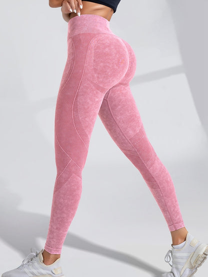 Denim Scrunch Bum Hip-lift Leggings