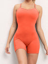 Breathable Cross Back Romper