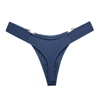 V Letter Solid Color Underwear
