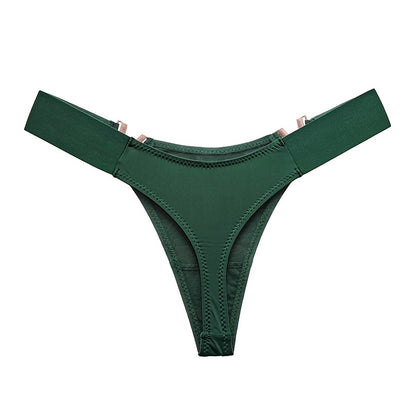 V Letter Solid Color Underwear