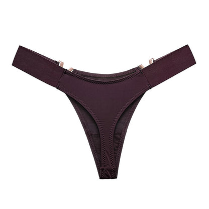 V Letter Solid Color Underwear