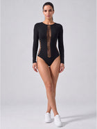 Long Sleeve Cut-Out Bodysuit
