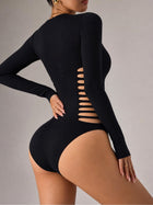 Long Sleeve Cut-Out Bodysuit