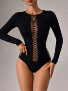 Long Sleeve Cut-Out Bodysuit