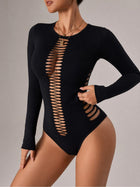 Long Sleeve Cut-Out Bodysuit