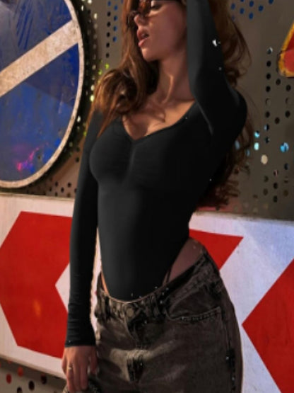 Sculpting Ruched Sweetheart Bodysuit