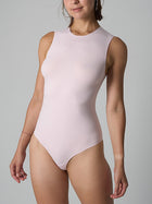 Seamless Crew Neck Sleeveless Bodysuit