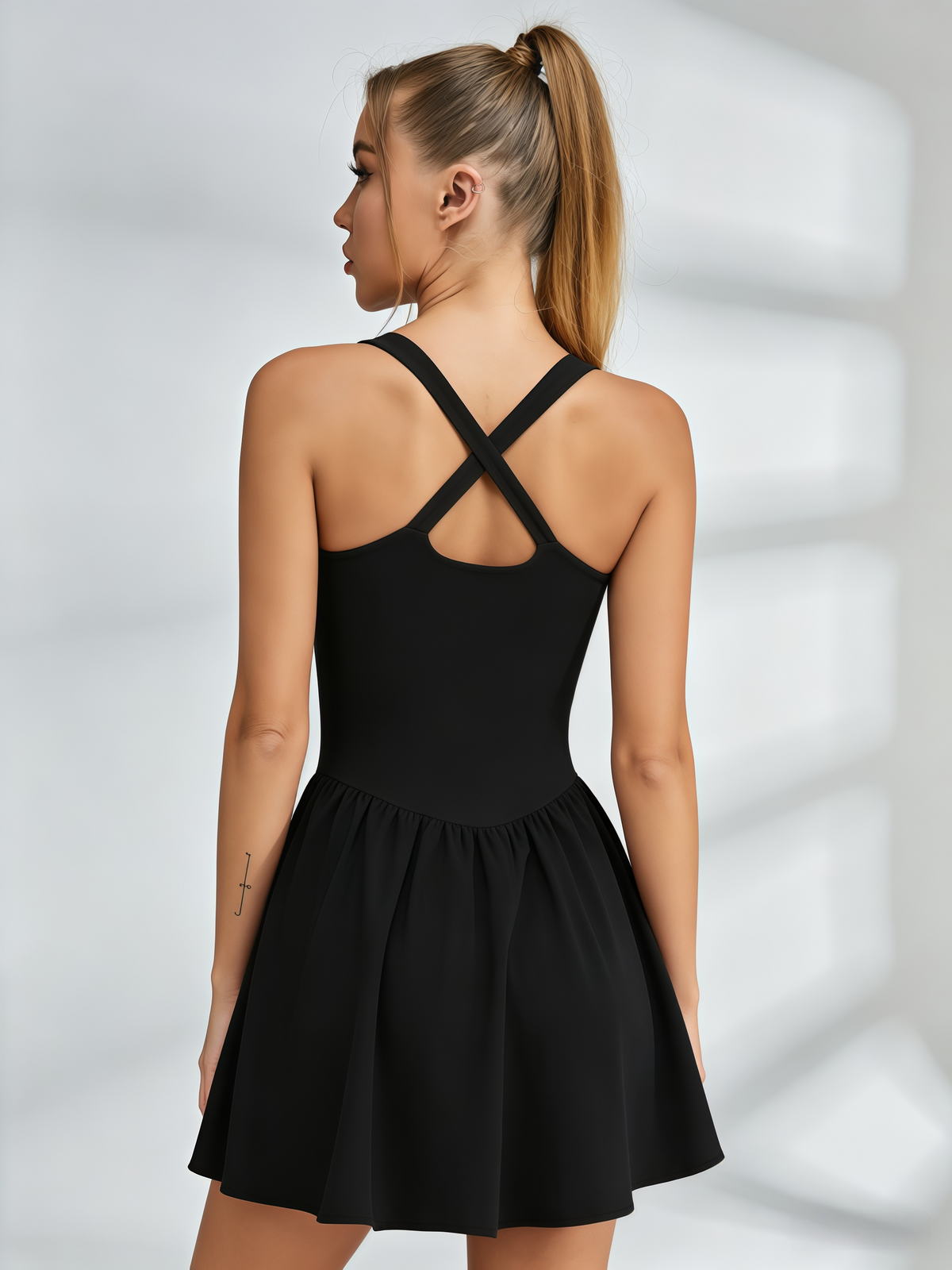 Crisscross Back Tennis Dress