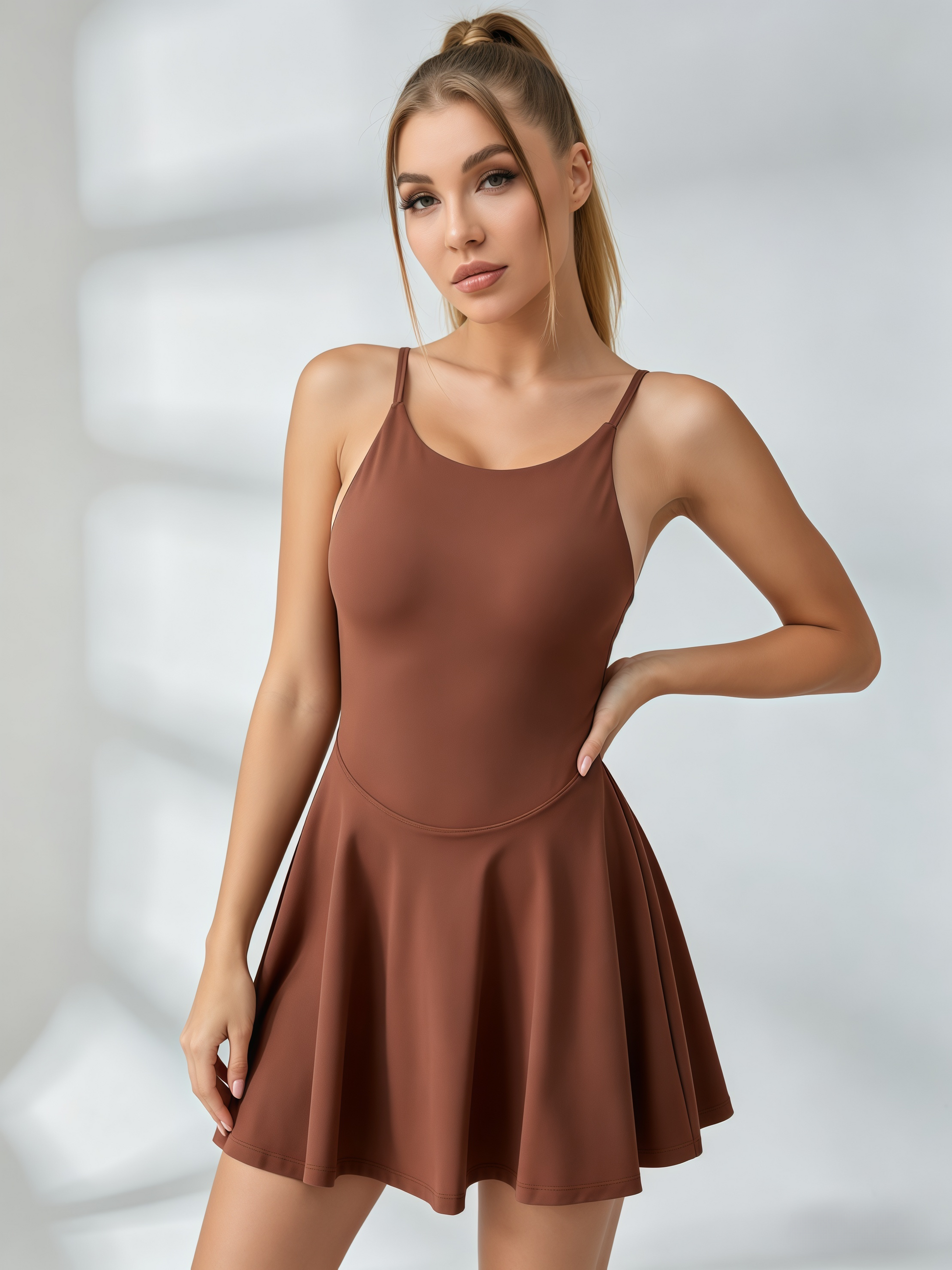 Crisscross Back Tennis Dress