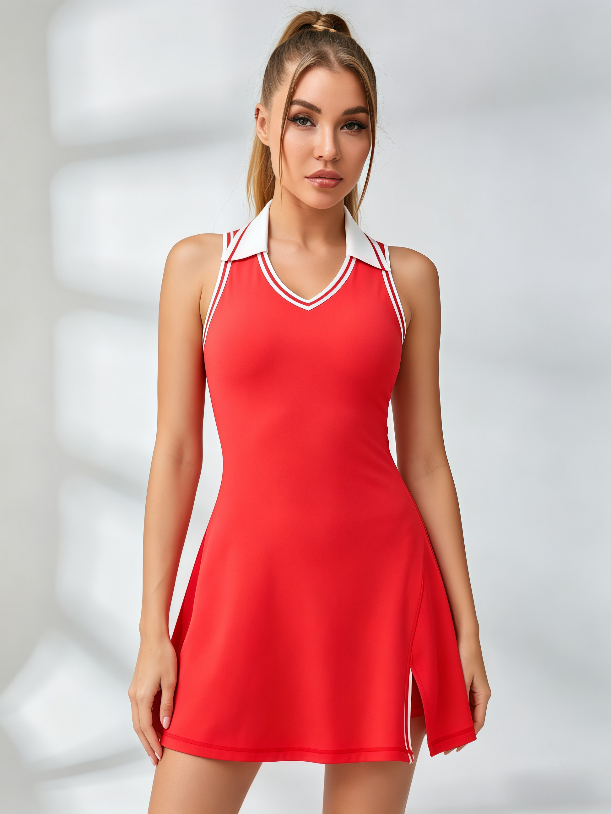 Polo Cutout Tennis Dress