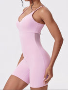Seamless Butt Lifting Workout Romper