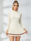 Long-Sleeve Half-Zip Tennis Dress