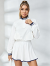 Half-Zip Windbreaker Tennis Set