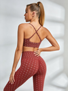 Polka Dot Adjustable Workout Set