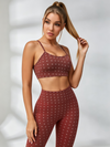 Polka Dot Adjustable Workout Set