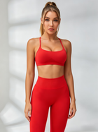 Deep V Back Cross-Back Workout Set