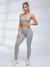 Seam Stitching 2‑Piece Workout Activewear Set