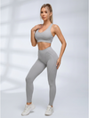 Seam Stitching 2‑Piece Workout Activewear Set