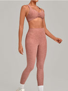 Seamless Tight Workout 2 Piece Activewear Set