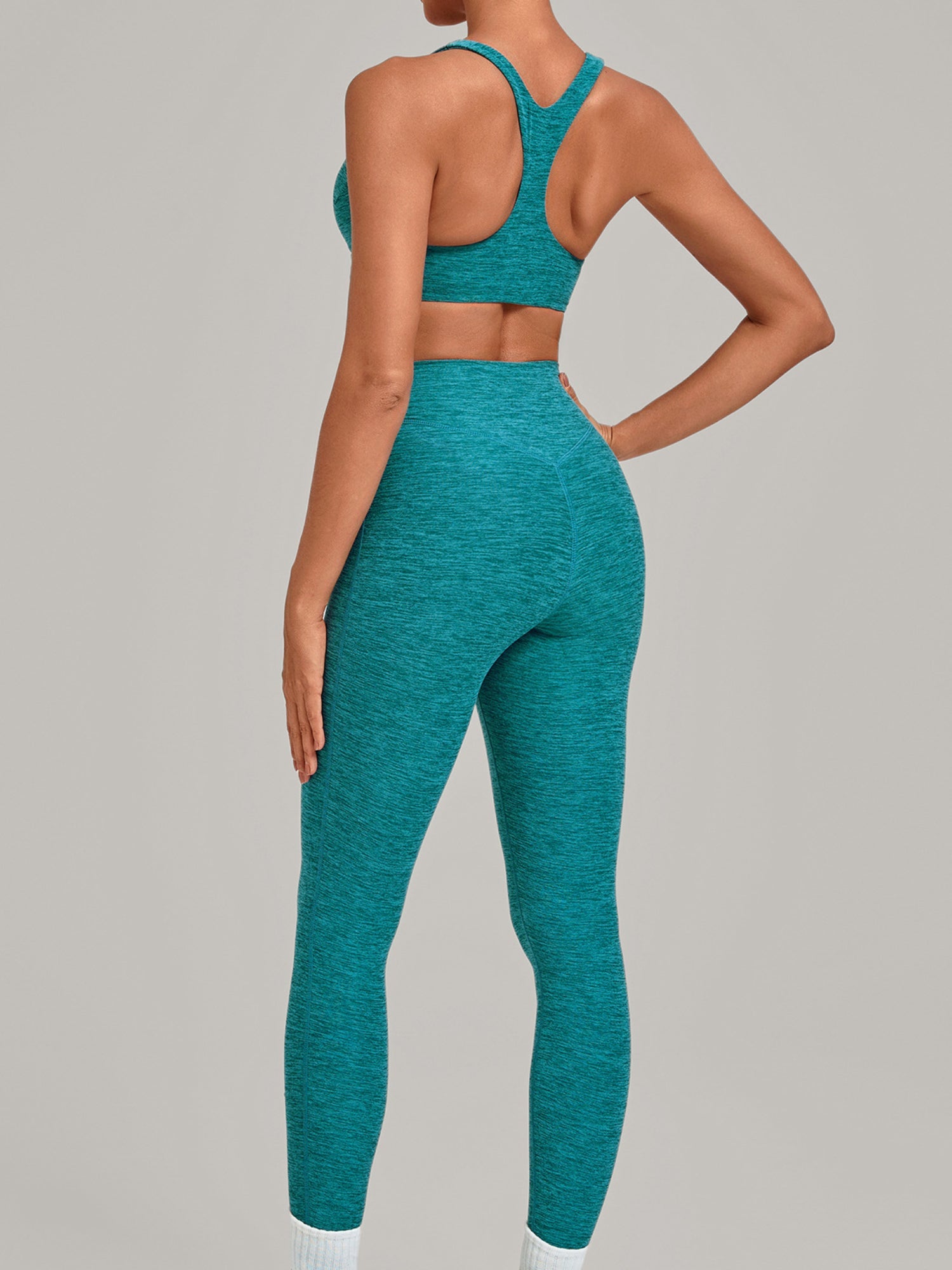 Seamless Tight Workout 2 Piece Activewear Set