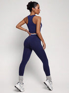 High Waist Tummy Control Butt Lifting Workout 2 Piece Set