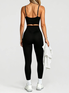 Polka Dot Long Sleeve Yoga 3 Piece Outfit