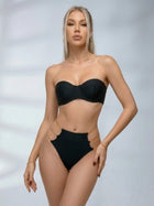 Strapless Chain Decor Two Piece Bikini