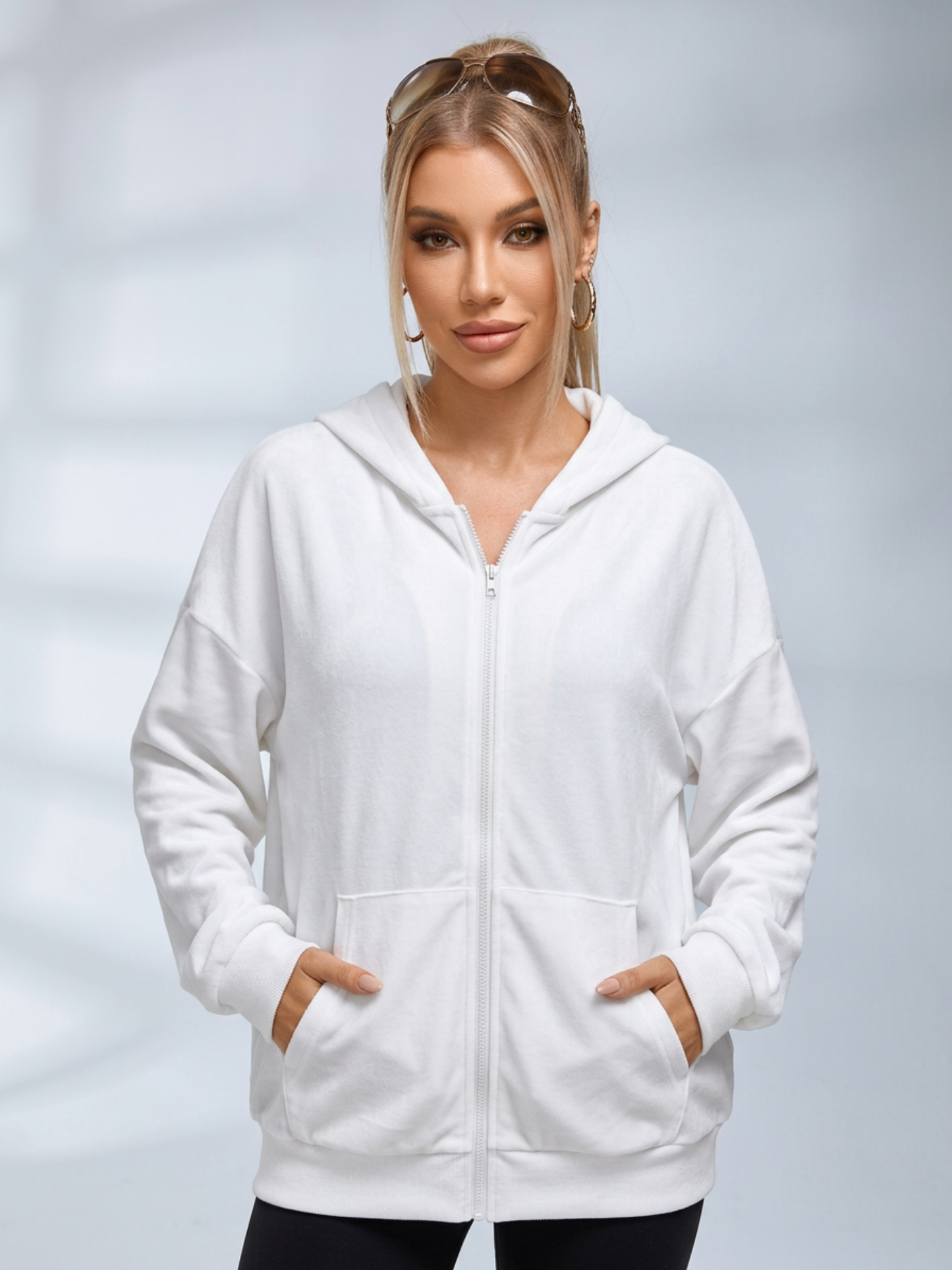 3D Back Wing Oversized Hoodie