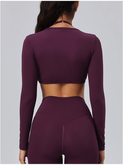 Women's Cropped Long Sleeve Shrug