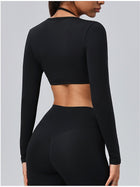 Women's Cropped Long Sleeve Shrug