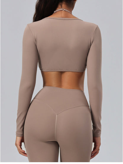Women's Cropped Long Sleeve Shrug