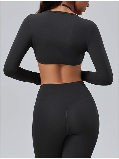 Women's Cropped Long Sleeve Shrug