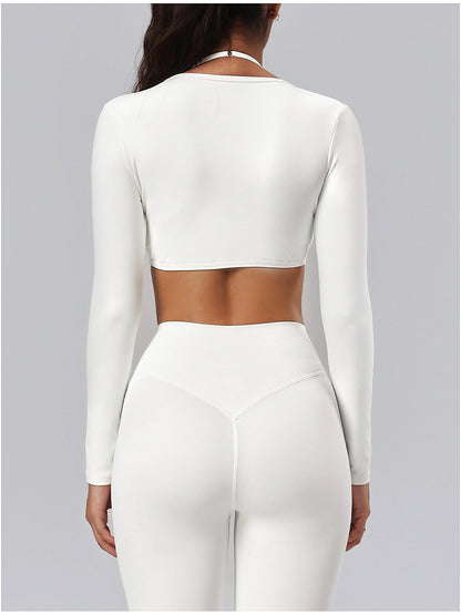 Women's Cropped Long Sleeve Shrug