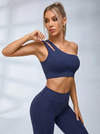 Solid Color Tailoring Backless Quick Dry Sports Bras